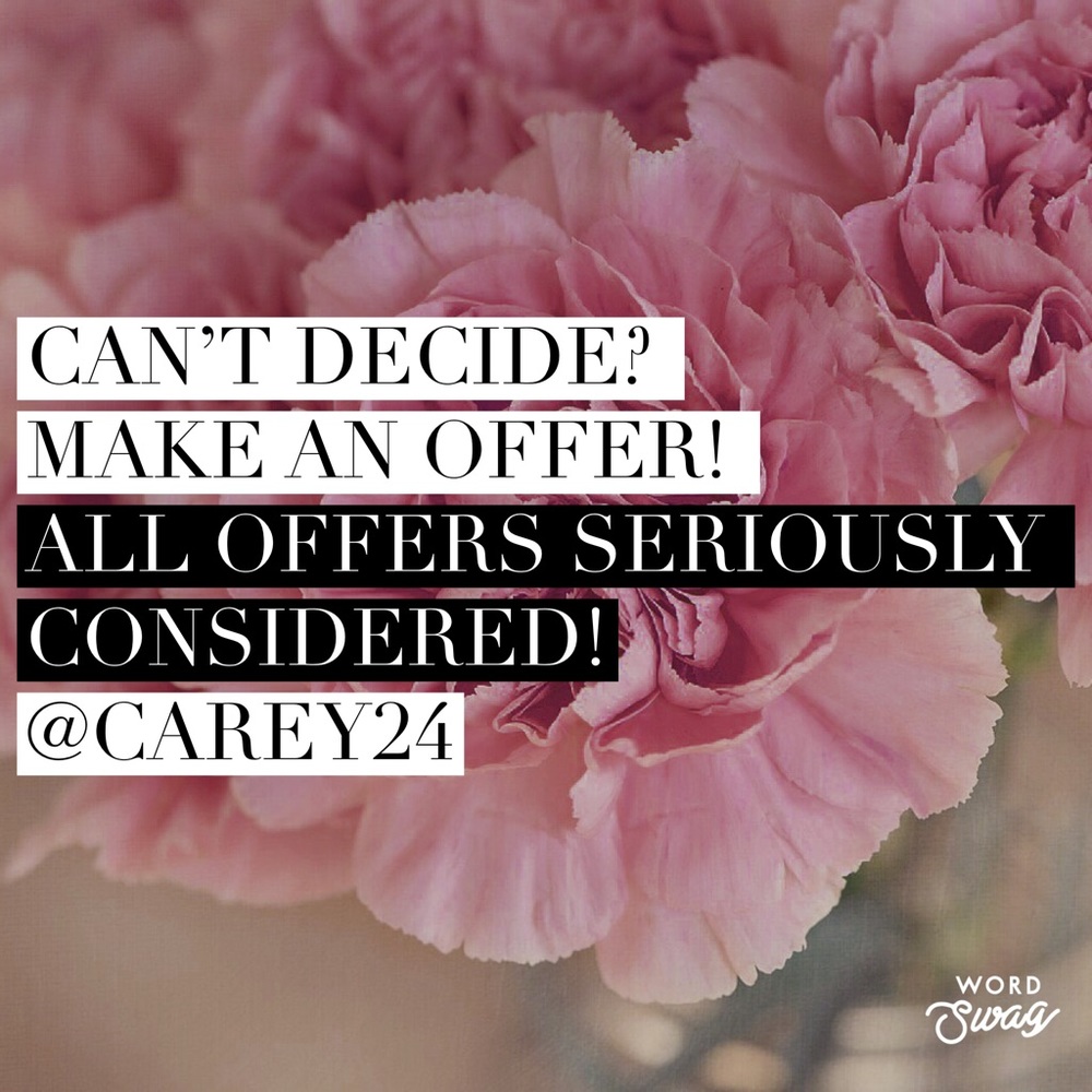 Make me an offer!